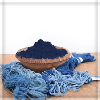  Indigo: Un pigment naturel pour l’industrie textile et la coloration artistique!